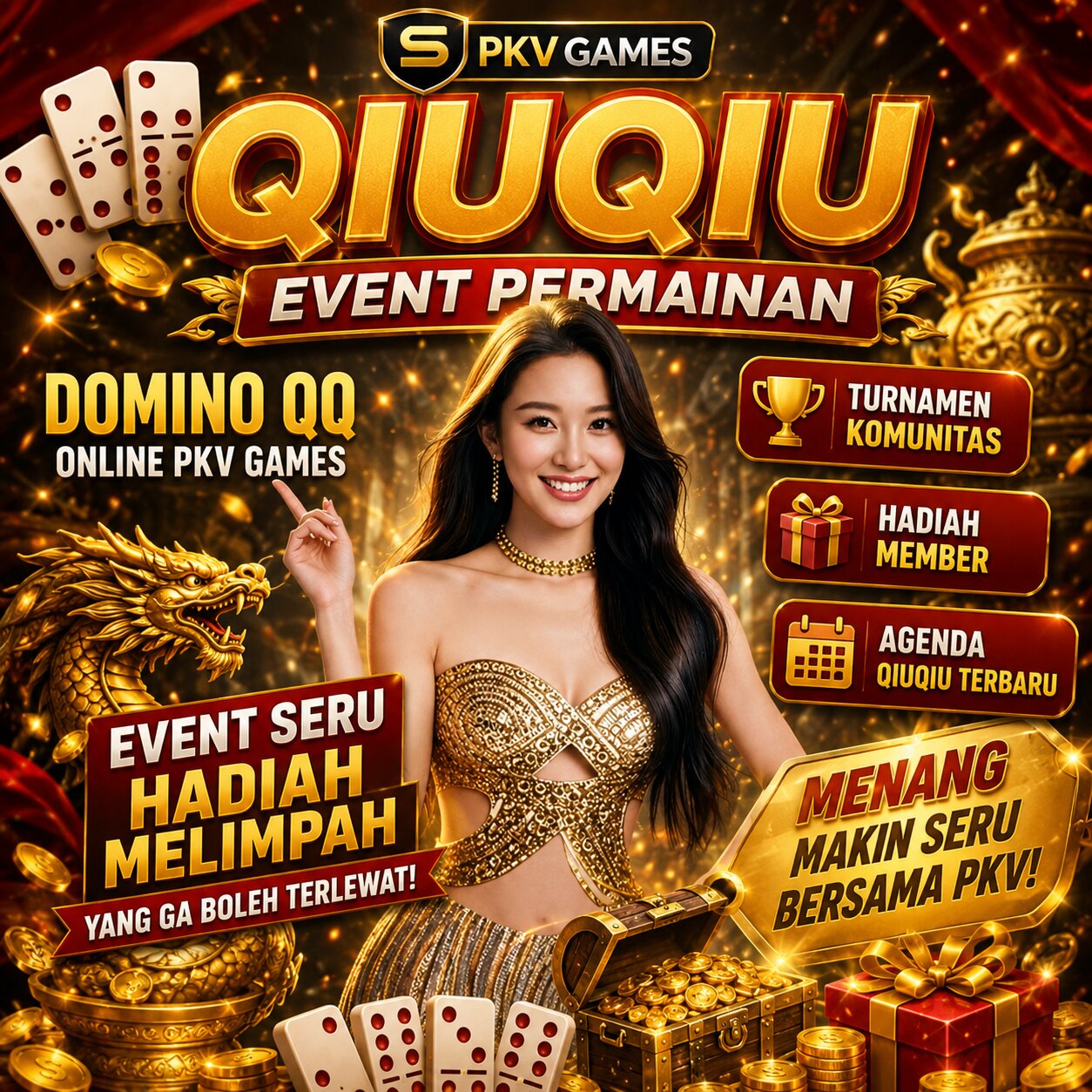 QiuQiu: Event Permainan Domino QQ Online PKV Games Yang Ga Boleh Terlewat
